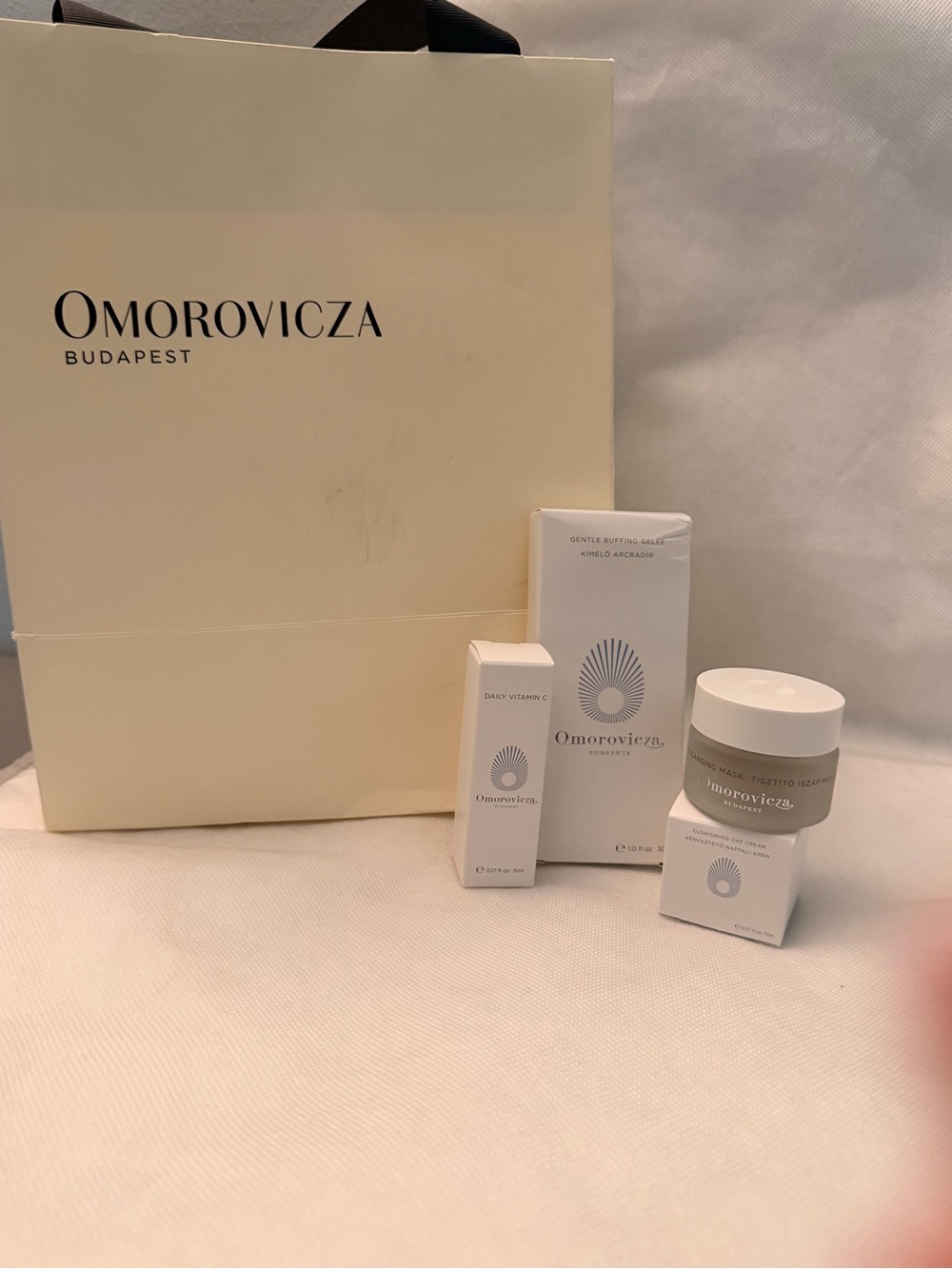Omorovicza Budapest 4-Piece Luxury Skincare Gift Set – New